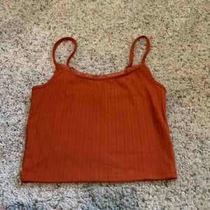 Cami crop tank top